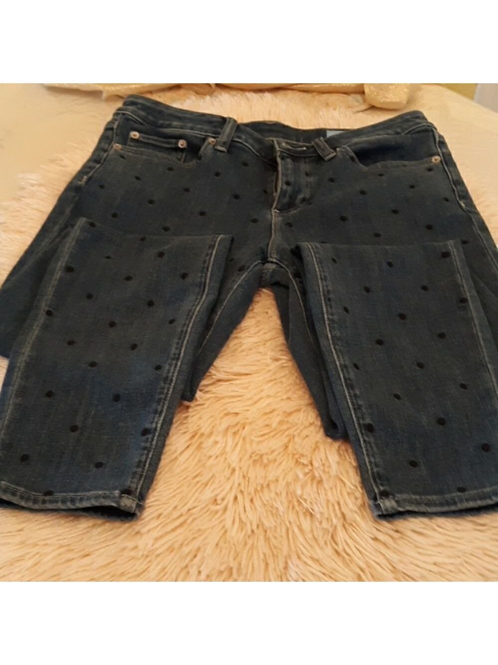 Cece Front polka dots jeans Size29/ 8